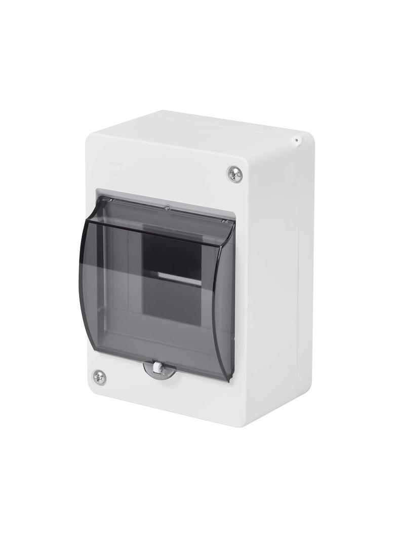 Obudowa n/t EP 1/4 z szybą IP 30 D  transparentna dymna