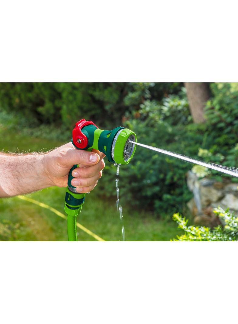 Zraszacz pistoletowy 8-funkcyjny z płynna regulacją strumienia