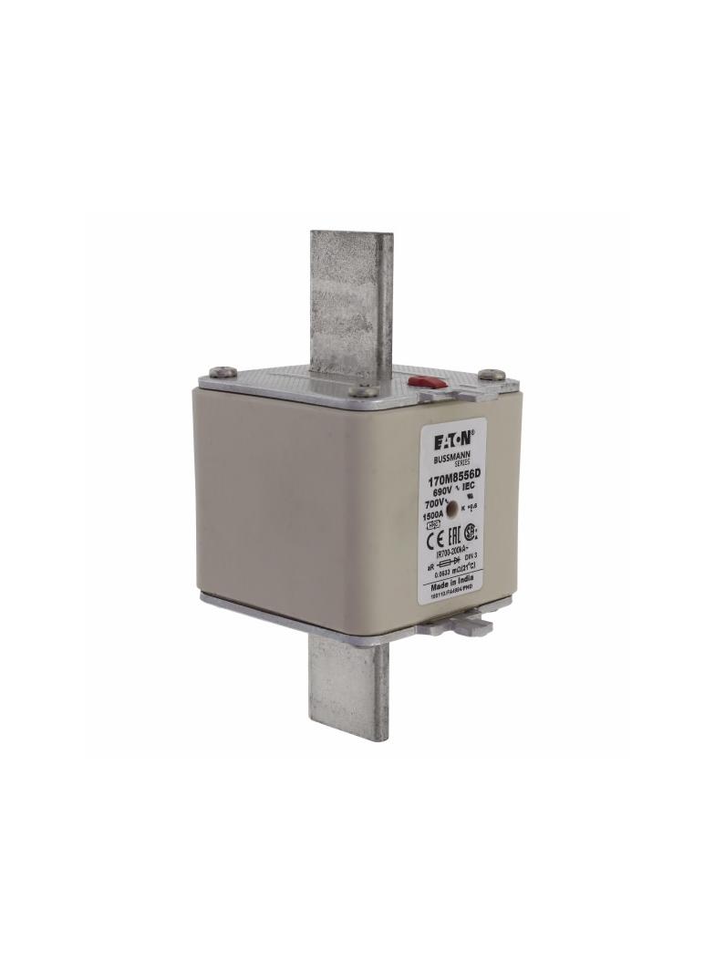 1500A 690V aR DIN 3 HSDNH FUSE Wkładka szybka 1500A AC 690V DIN 3 aR DIN IEC dual (combinat 170M8556