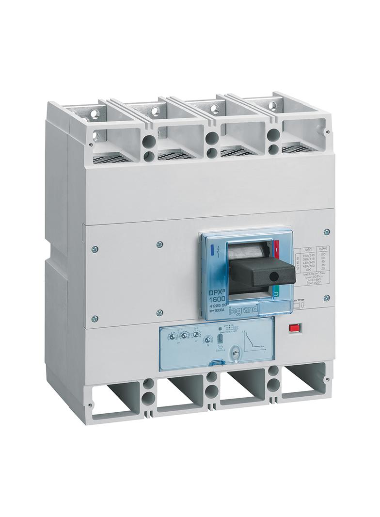Wyłącznik DPX3 1600 S1 4P 1000A 50Ka 422559 LEGRAND