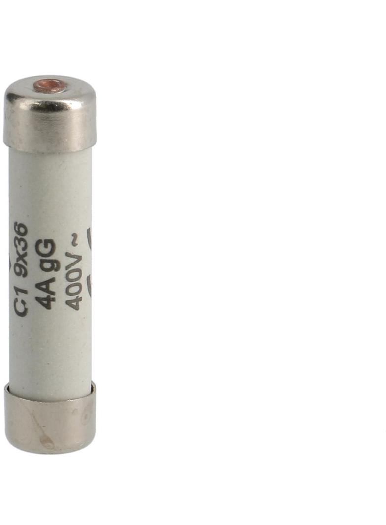 Wkładka bezpiecznikowa cylindryczna C1 9x36mm gG 4A 400VAC L936C1-04 HAGER