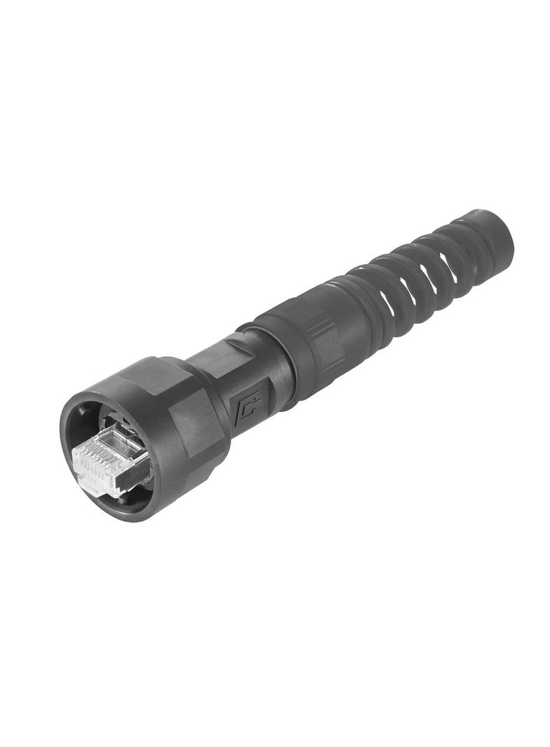 IE-PS-V01P-RJ45-TH-BP Złącze RJ45, IP67, złącze 1: RJ45, Przyłącze 2: Końcówka zaprasowywanaAWG 27/7...AWG 24/7 /10szt./ 1012560000 WEIDMÜLLER