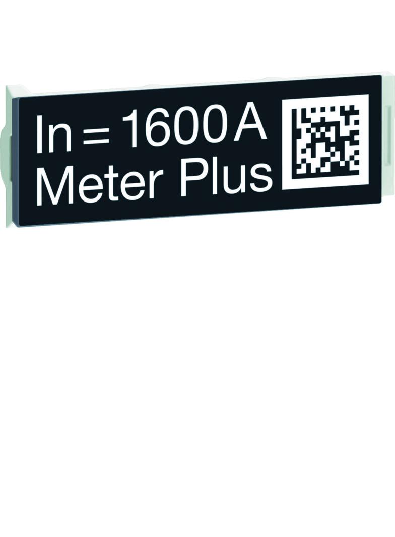 ACB HW2/4 Wtyczka z oznaczeniem znamionowym wyłącznika 1600A Meter Plus