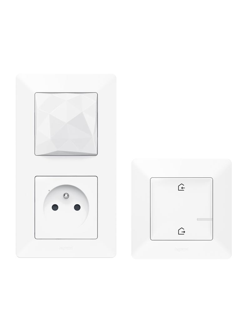 VALENA LIFE WITH NETATMO - ZESTAW STARTOWY PODSTAWOWY (GNIAZDO CONTROL, ŁĄCZNIK BEZPRZEWODOWY WYJŚCI