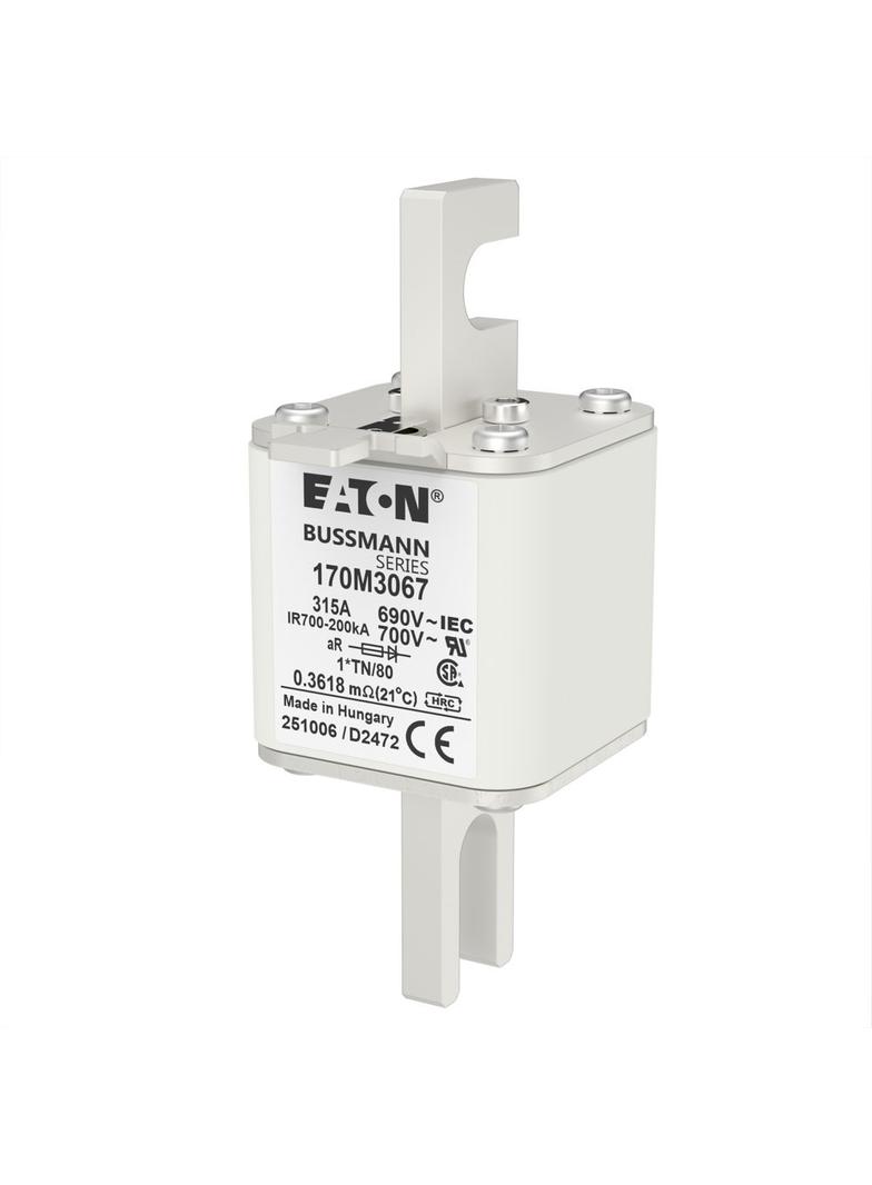 315A 690V 1*TN/80 aR INDICATOR FUSE Wkładka szybka 315A AC 690V compact DIN 1 45x58x104 mm 170M3067