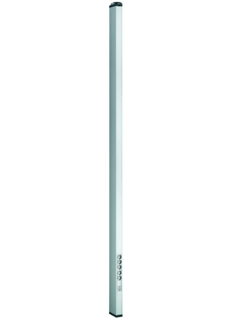 tehalit.DA200 Kolumna dwustronna DA200-45 z mechanizm rozporowym H=2,7-3,0m aluminium DAS2452700ELN HAGER