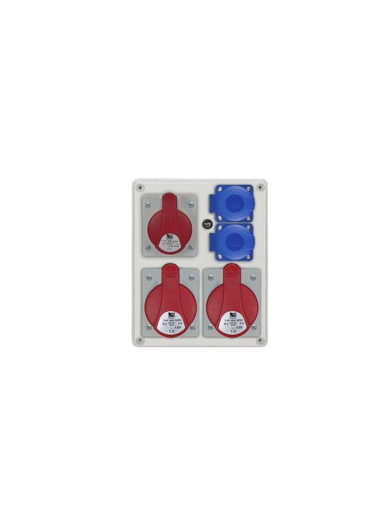 Rozdzielnica R-BOX 240, 1x16A/5p, 2x32/5, 2x250V