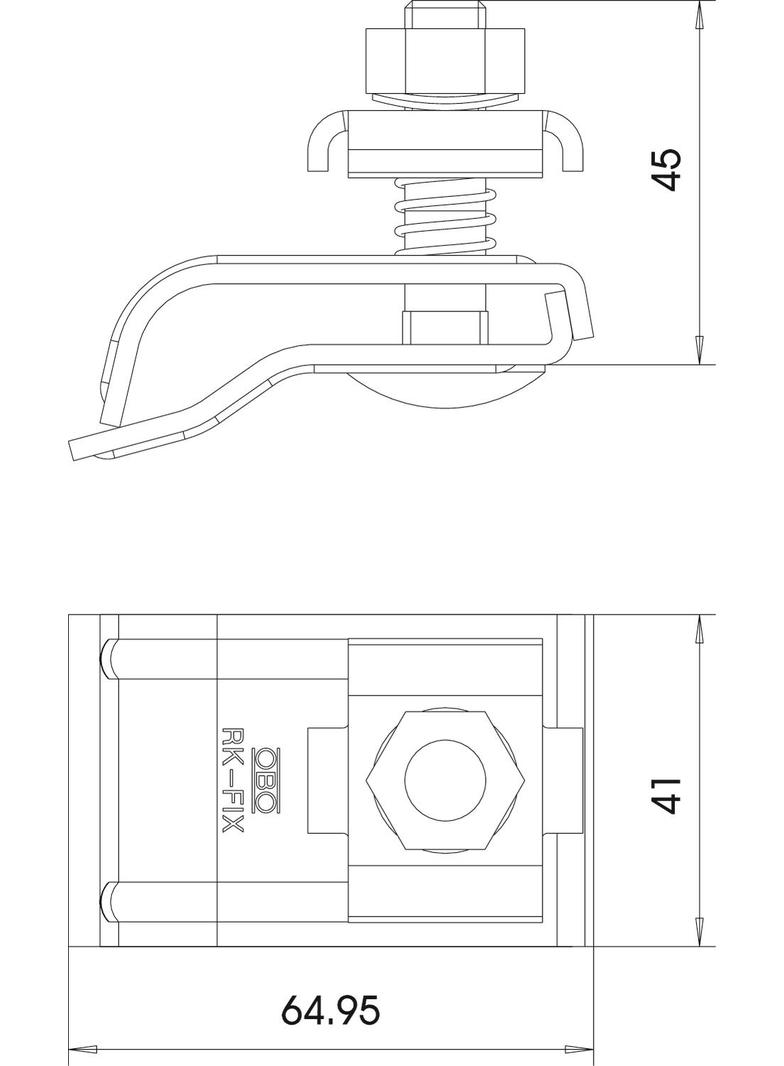 RK-FIX/VA, ZACISK RYNNOWY