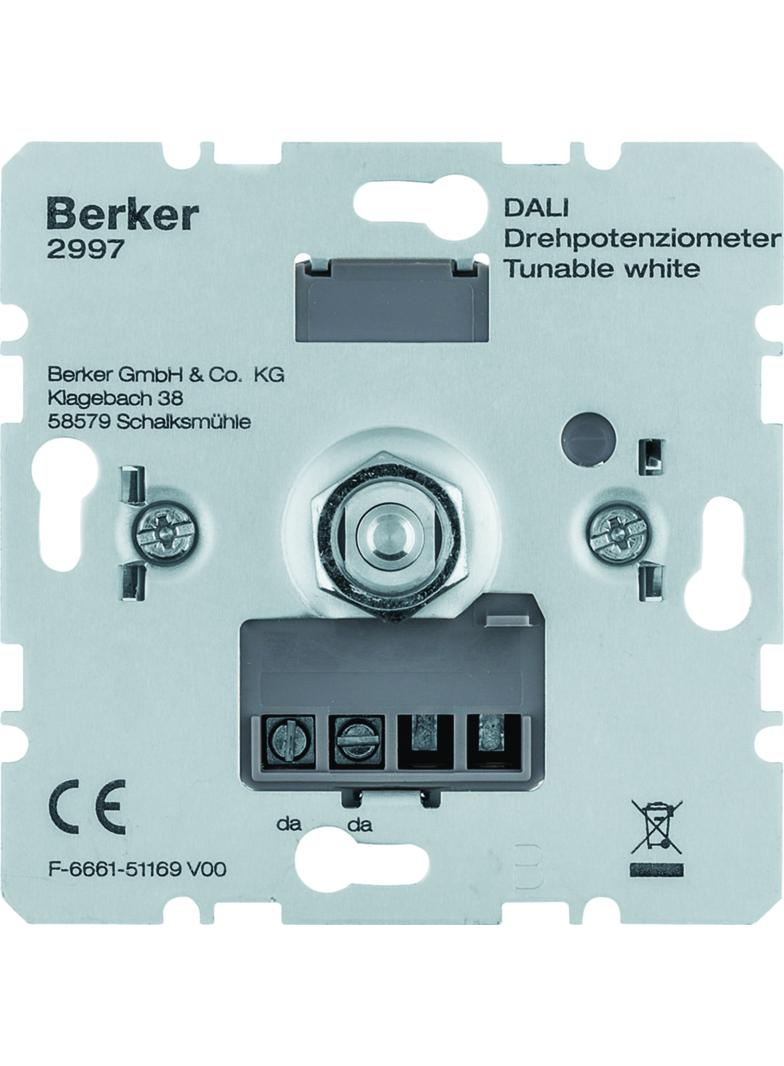 one.platform Potencjometr obrotowy DALI, Tunable White 2997 HAGER