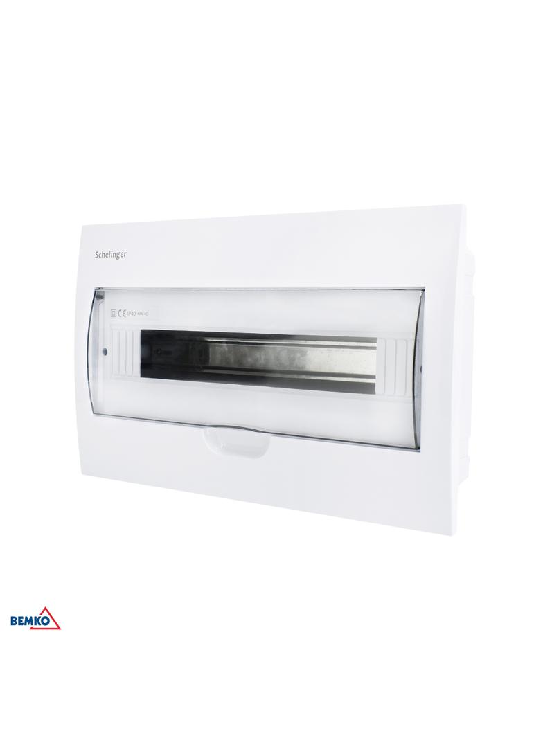 ROZDZIELNICA PODTYNKOWA IP40 ZACISKI 18N+18PE 1x18P