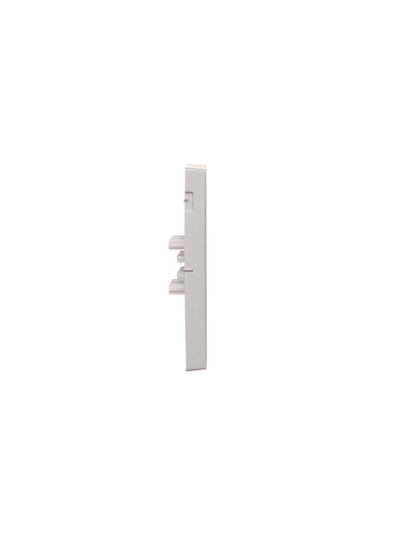 Simon 55 Klawisz podwójny z oczkami do: SW5L2M SW6/2L2M SW7/2L2M Aluminium mat TKW5L2/143 KONTAKT
