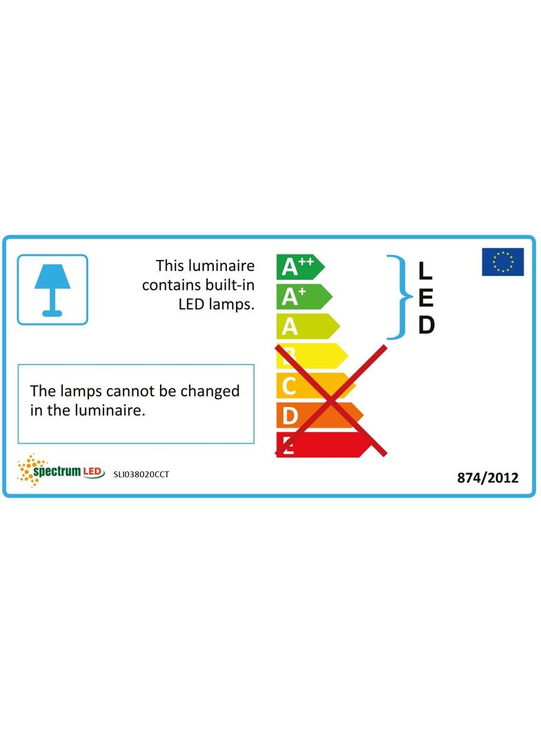 ALGINE 22W CCT+DIM Wi-Fi Spectrum SMART square