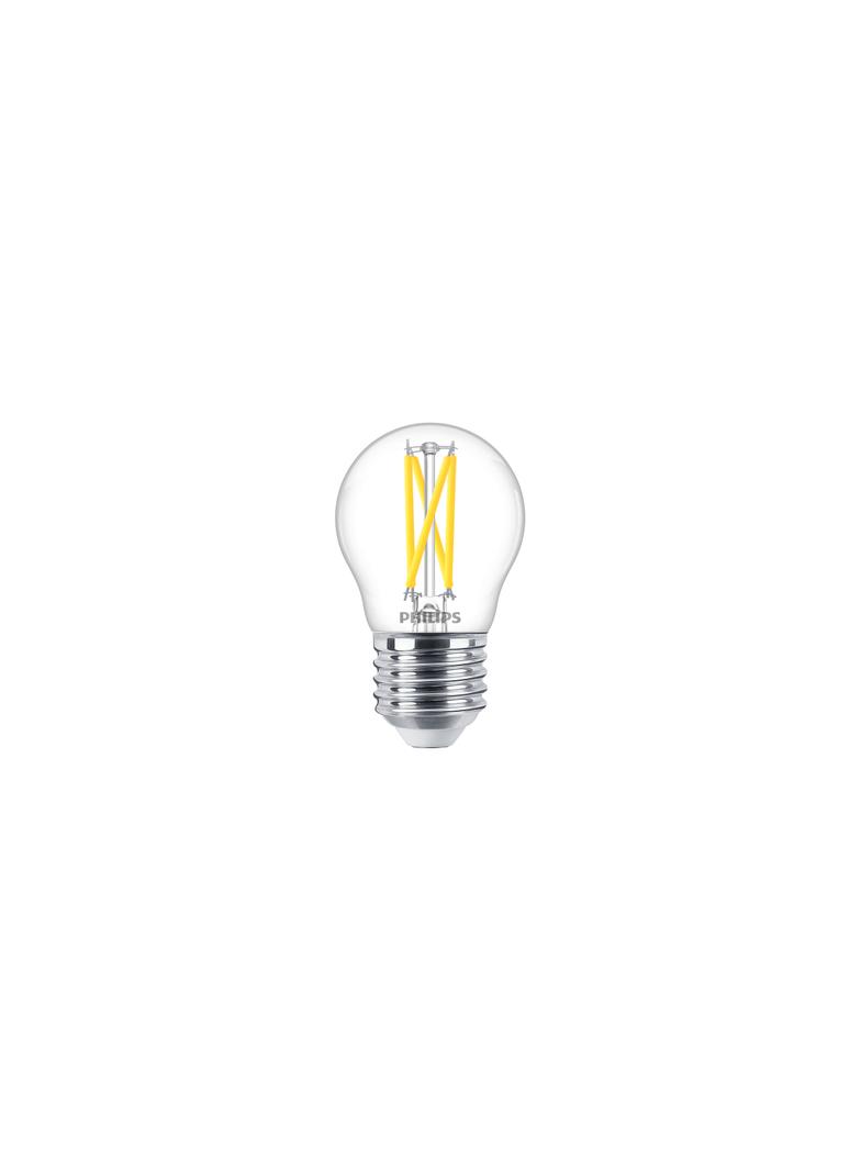 Żarówka LED ściemnialna Kulka 2,5W=25W 340lm / 2200K/2700K LEDLusterDT 2,5-25W E27 927 P45 5 lat gw. 9,29003E+11 PHILIPS