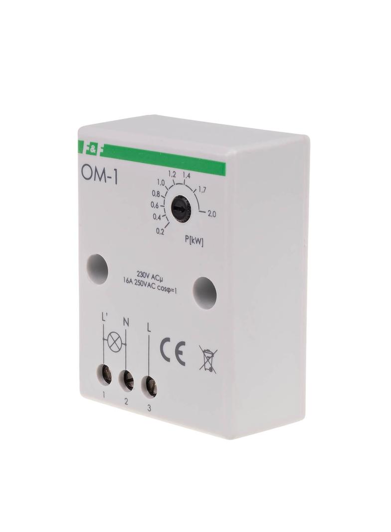 OGRANICZNIK POBORU MOCY, REGULACJA OBCIĄŻENIA 200-2000VA , I=16A