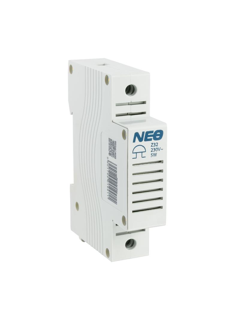 Dzwonek na szynę TH35 DIN 230V DZTH230 biały 87.40 OPATÓWEK