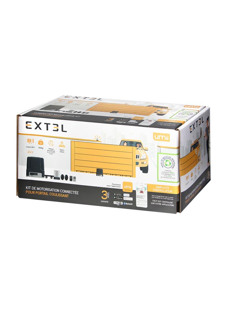 Napęd do bramy przesuwnej EXTEL 761004P, Wi-Fi, 500kg