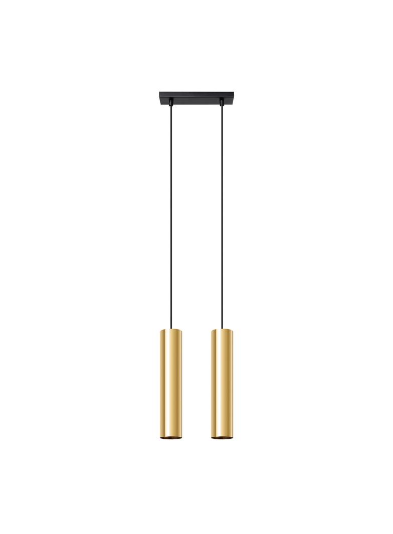 Sollux Lampa Wisząca LAGOS 2 złoty połysk SL.1241