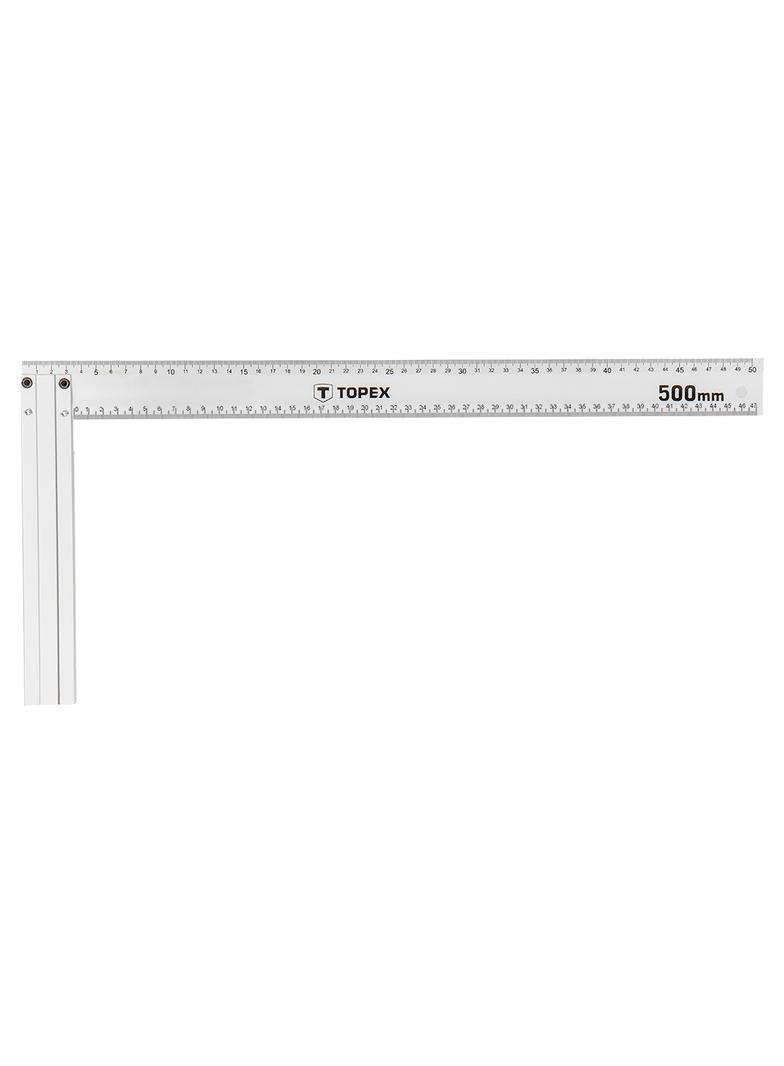 Kątownik budowlany aluminiowy 500 x 235 mm