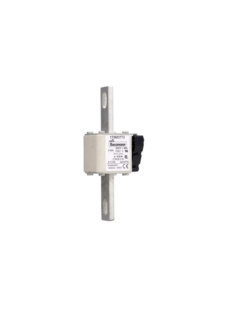 FUSE 630A 690V 1*FKE/115 AR UC Wkładka szybka 630A AC 690V rozmiar 1 45x59x148 mm aR 170M3773 EATON