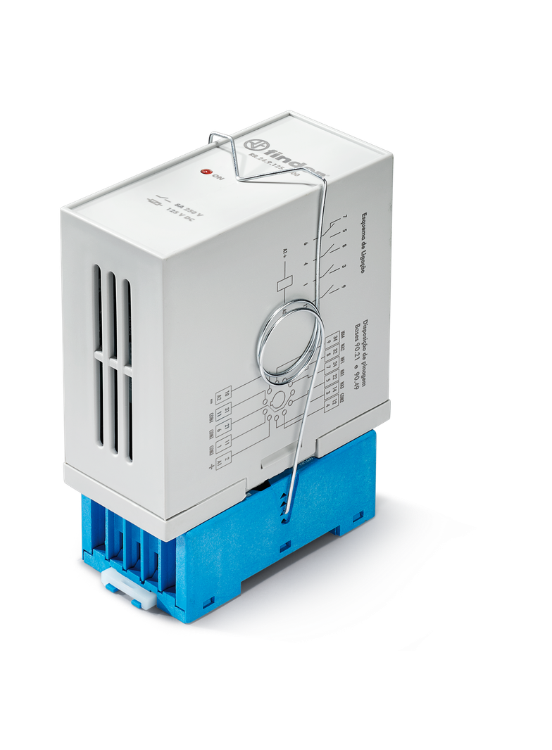 Przekaźnik szybki modułowy serii RR: 3Z + 1P 8A 110…125V DC RR.24.9.125.0000 FINDER