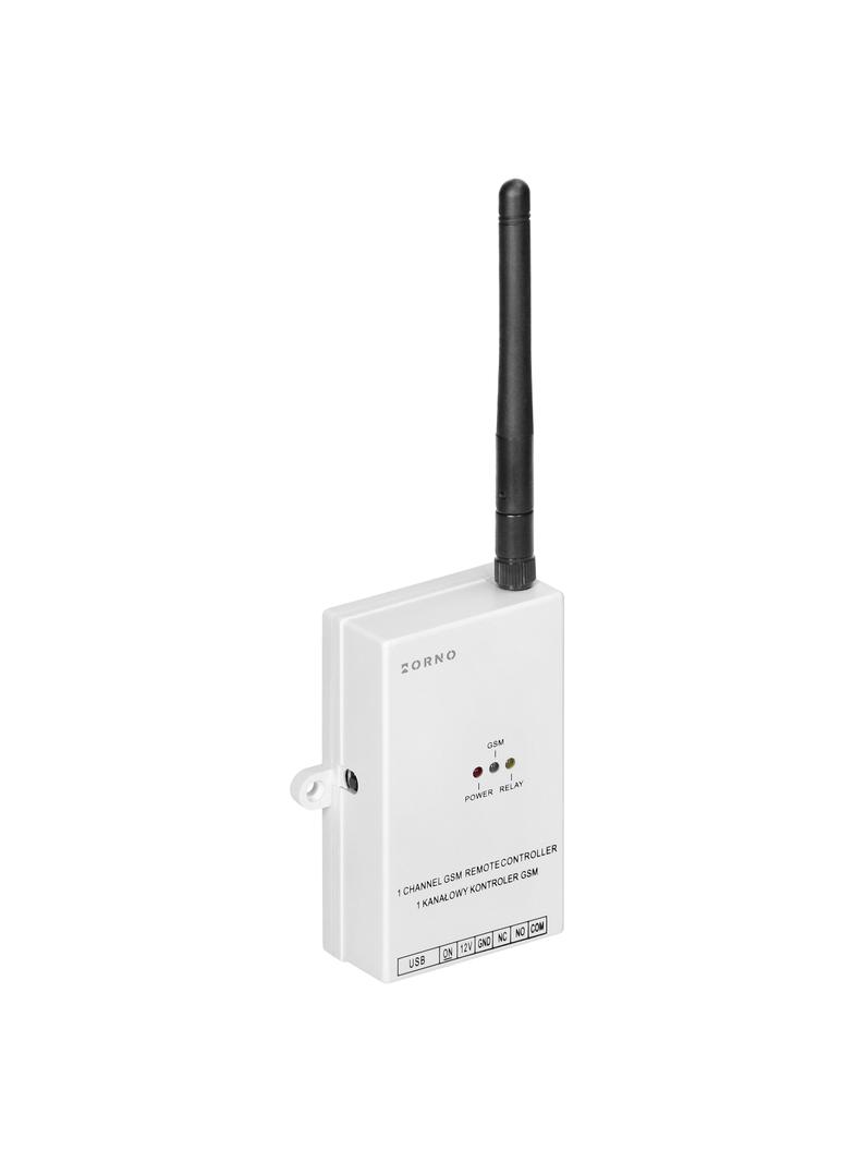 Kontroler GSM do sterowania bramą z wejsciem USB 4G OR-GB-458 ORNO