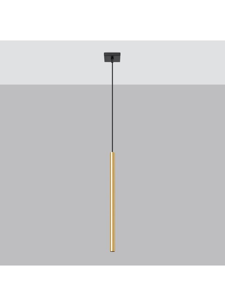 Sollux Lampa Wisząca PASTELO 1 złoty połysk SL.1195