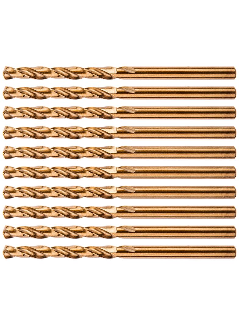 Wiertła do metalu HSS-Co 2.5 mm, 10 szt.