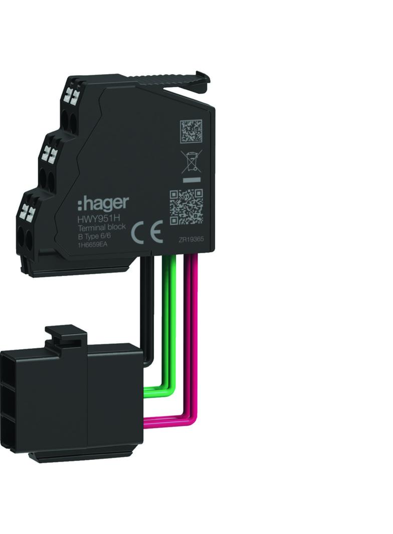 ACB HW Blok zacisków B TYPE 6/6 dostarczane luzem