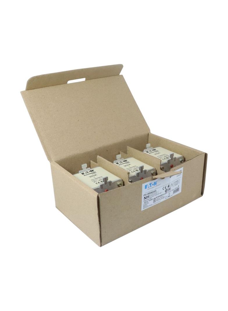 PV-355ANH3 Wkładka PV NH 355A 1000V DC PV rozmiar 3 podwójny wskaźnik PV-355ANH3 EATON