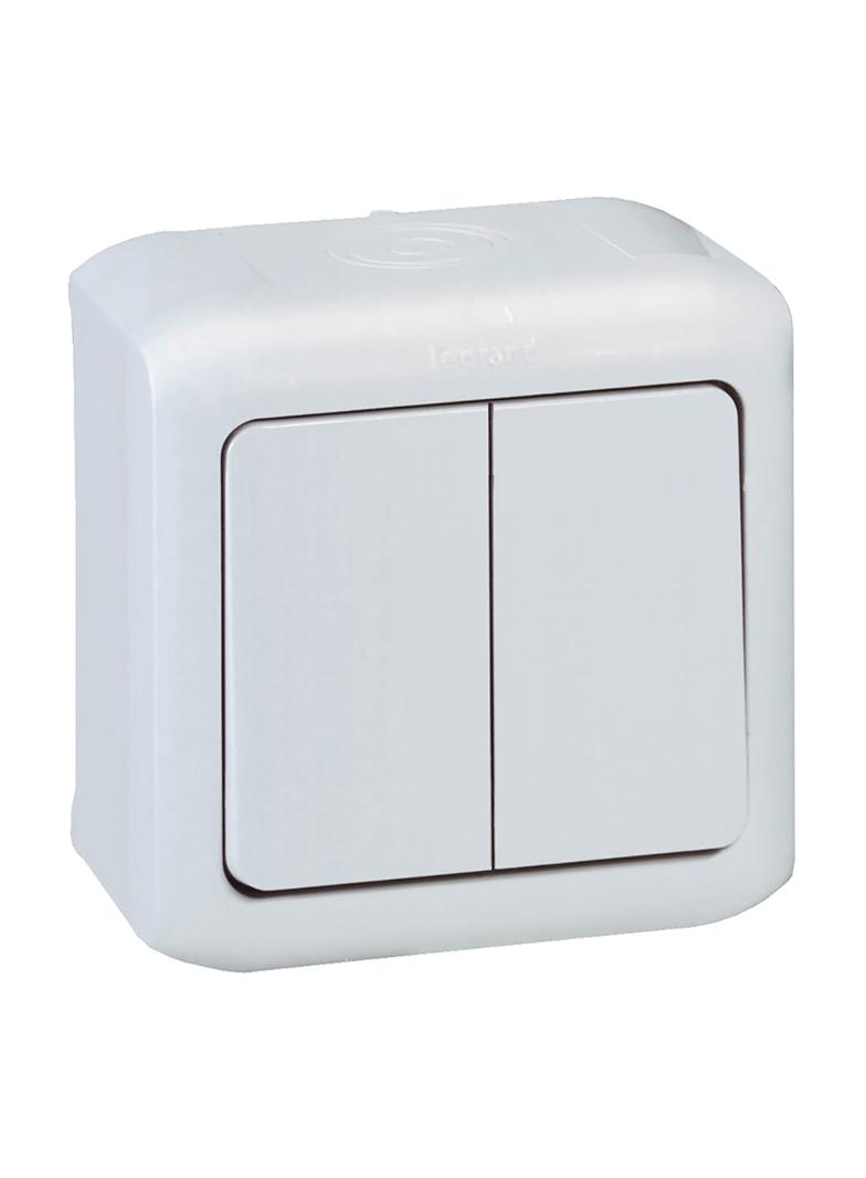 Forix IP44 Łącznik Świecznikowy 10Ax Biały 782362 LEGRAND