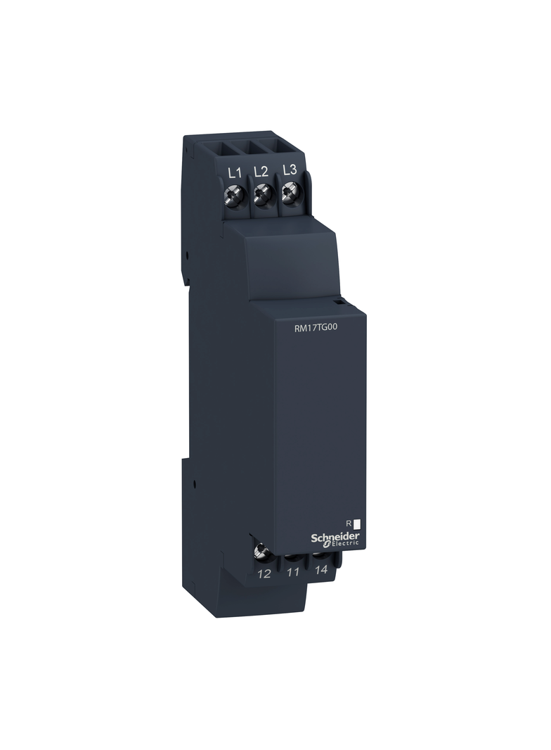 Zelio Control Przekaźnik kontroli fazy 183 528V AC, styk 1 C/O 5A