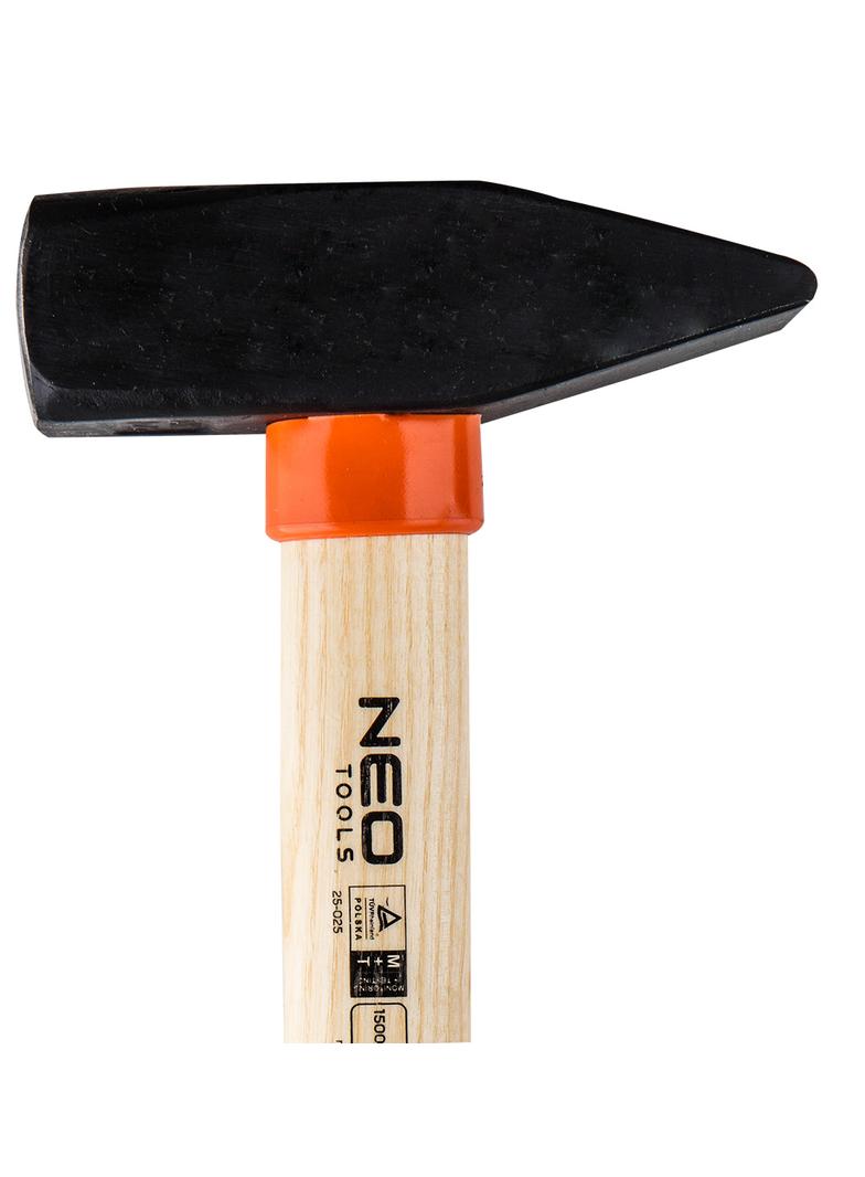 Młotek ślusarski 1500 g, trzonek jesionowy