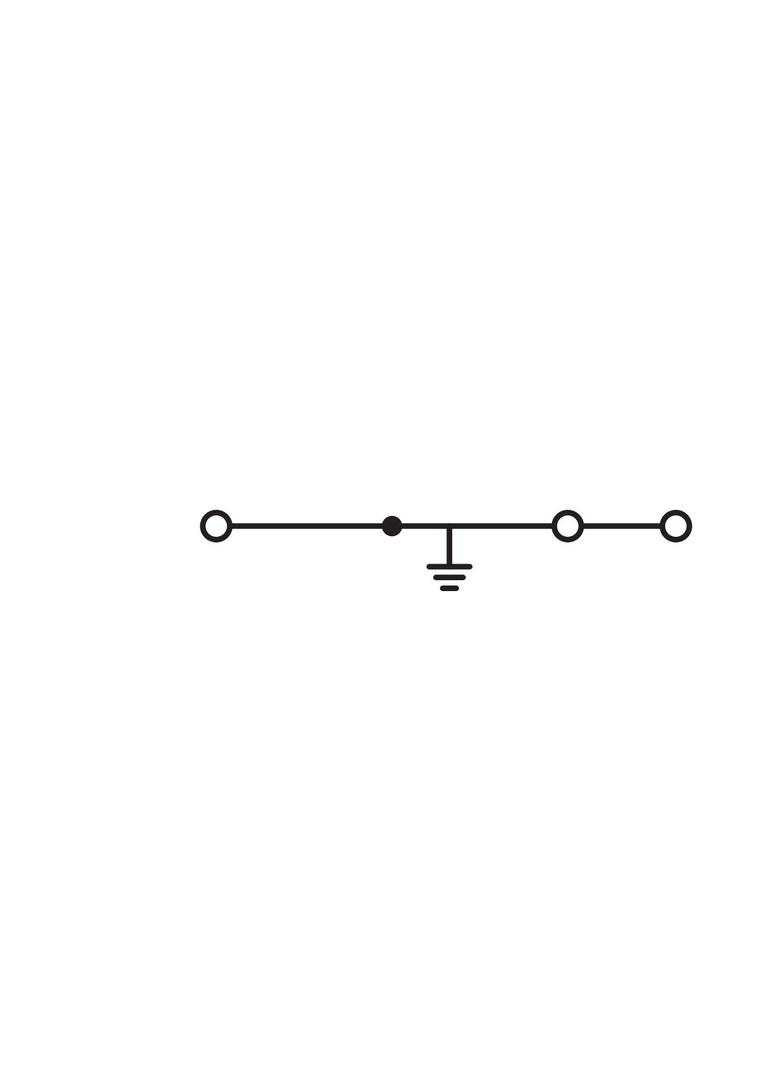3-przewodowa złączka PE /100szt./ WAGO