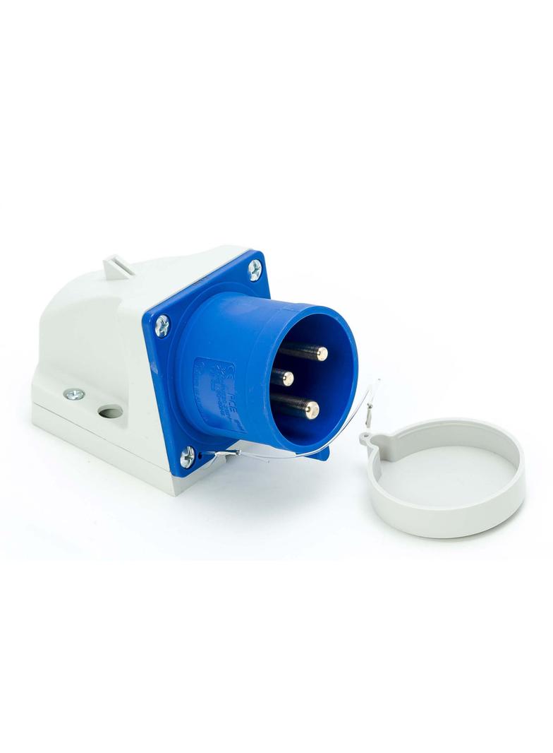 WTYCZKA ODBIORNIKOWA Z ZATYCZKĄ 32A 230V 2P+Z  IP44