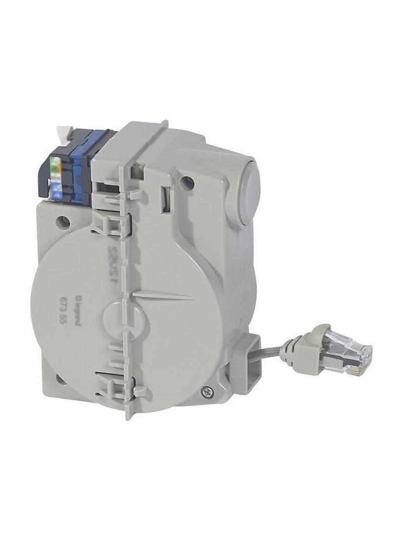 CELIANE - WTYK RJ45 Z KABLEM ZWIJANYM FTP KAT. 6, Legrand