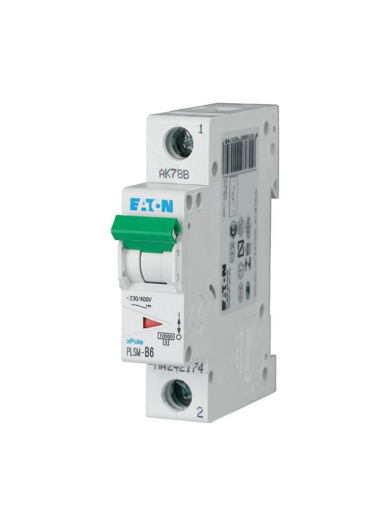 PLSM-B6-MW Wyłącznik nadprądowy 10kA B6A 1P 242174 EATON