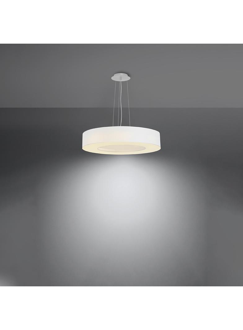 Sollux Żyrandol SATURNO SLIM 50 biały SL.0749