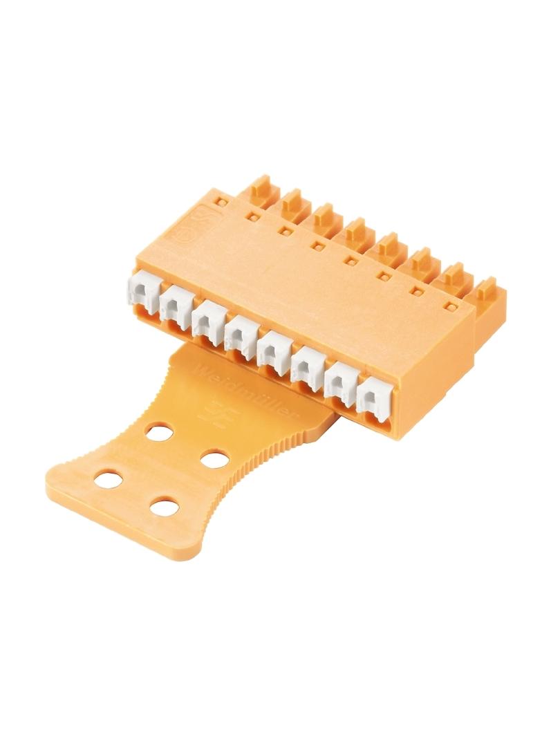 BCF 3.81/08/180ZE SN OR BX Wtyk PCB (złącze wiązki), listwa z gniazdami, 3.81 mm, Liczba biegunów: 8, PUSH IN, złącze sprężynowe /50szt./ 1235820000 WEIDMÜLLER