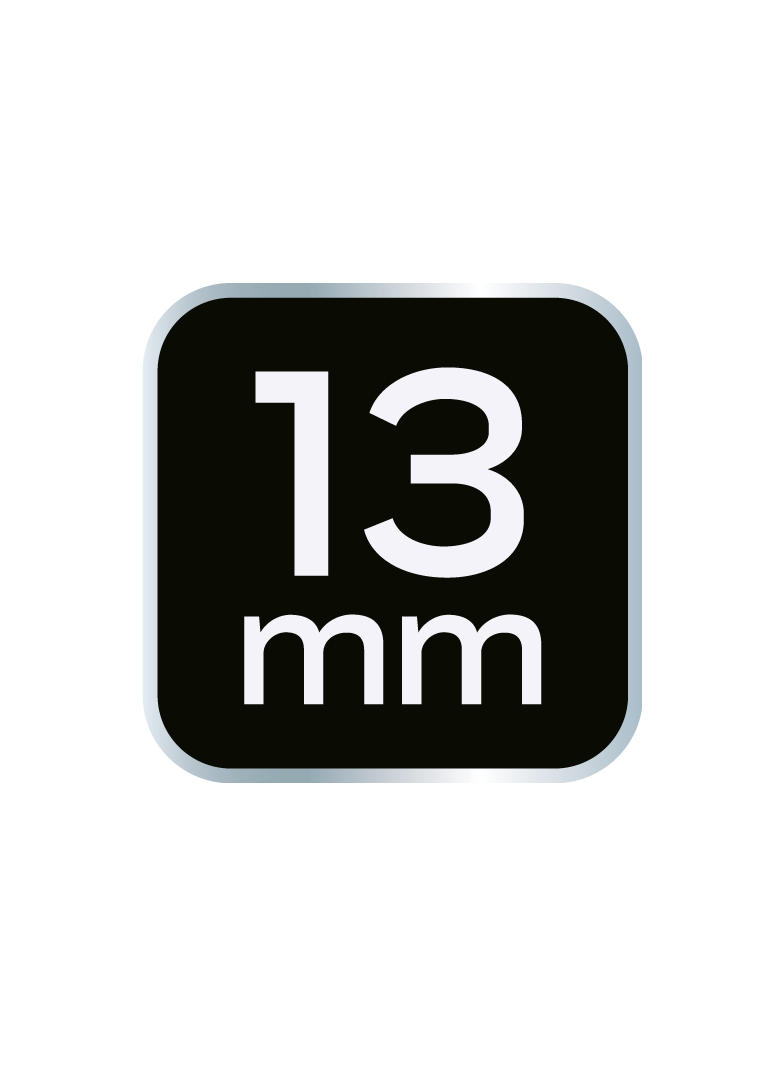 Nasadka udarowa 1/2", 13 x 38mm, Cr-Mo