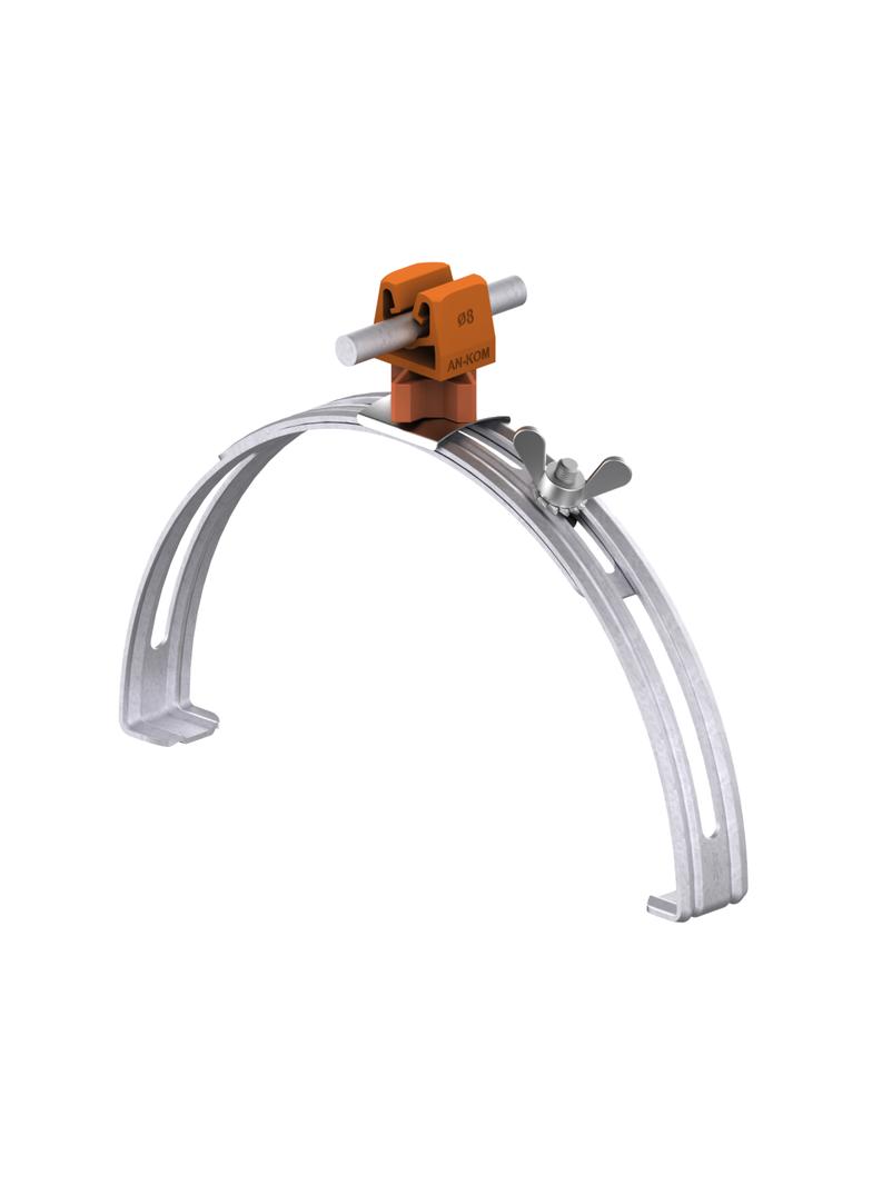 AN-15P/OG/-N Uchwyt gąsior.rozsuw.Z-zatrz. H=3,5cm /OG/ brązowy