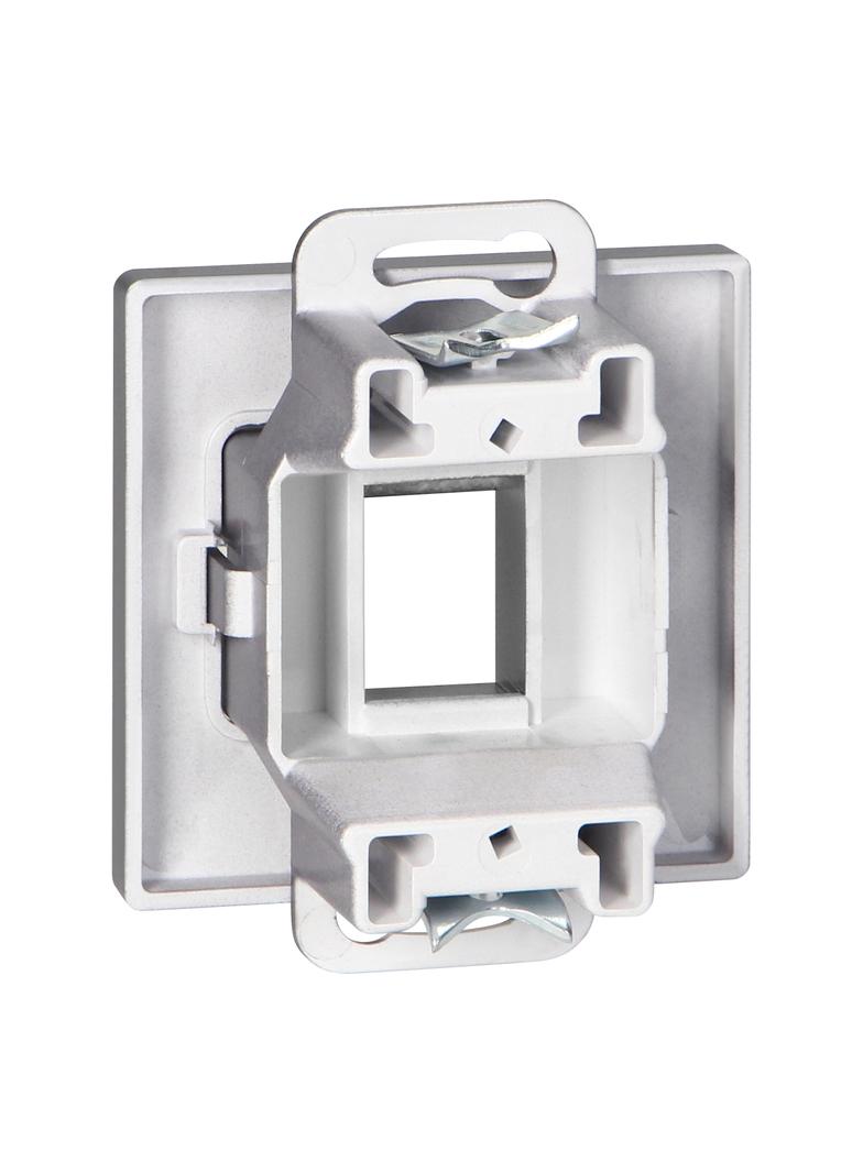 Płytka czołowa + 1xRJ45 Pearl, PC+ARJ45/P1, antracyt OR-OE-7717/A ORNO