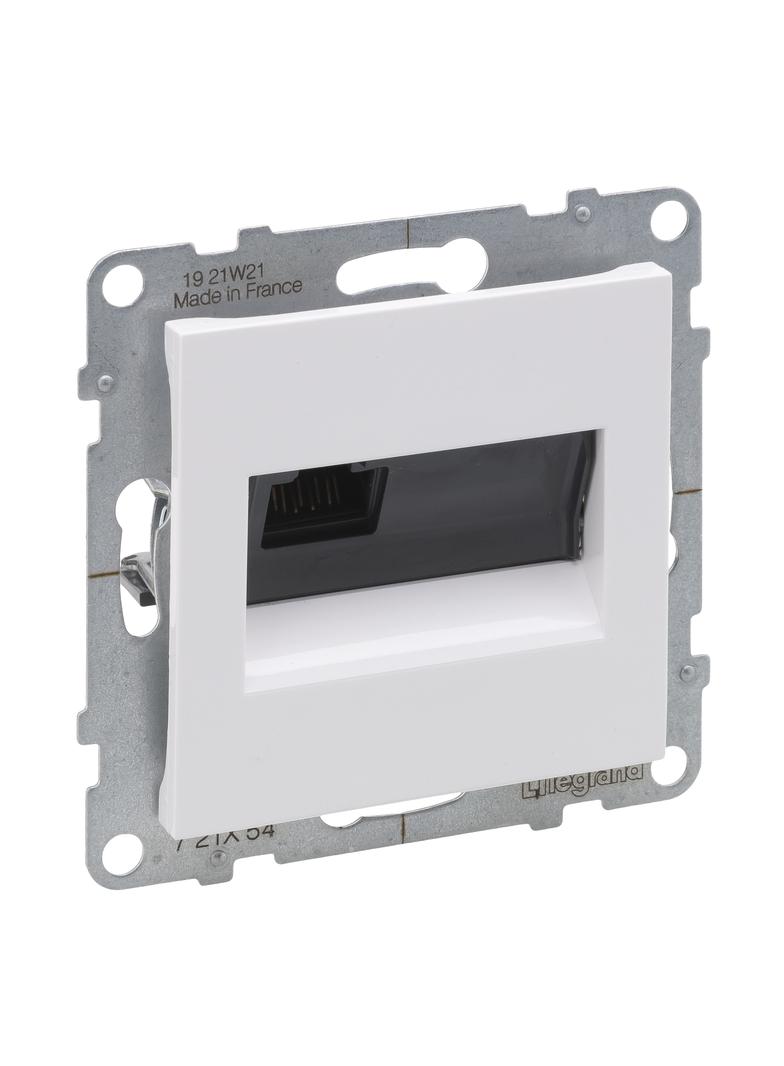 Suno Gniazdo Komputerowe 2Xrj45/Kat 6A Utp Czarny 721455 721154 LEGRAND