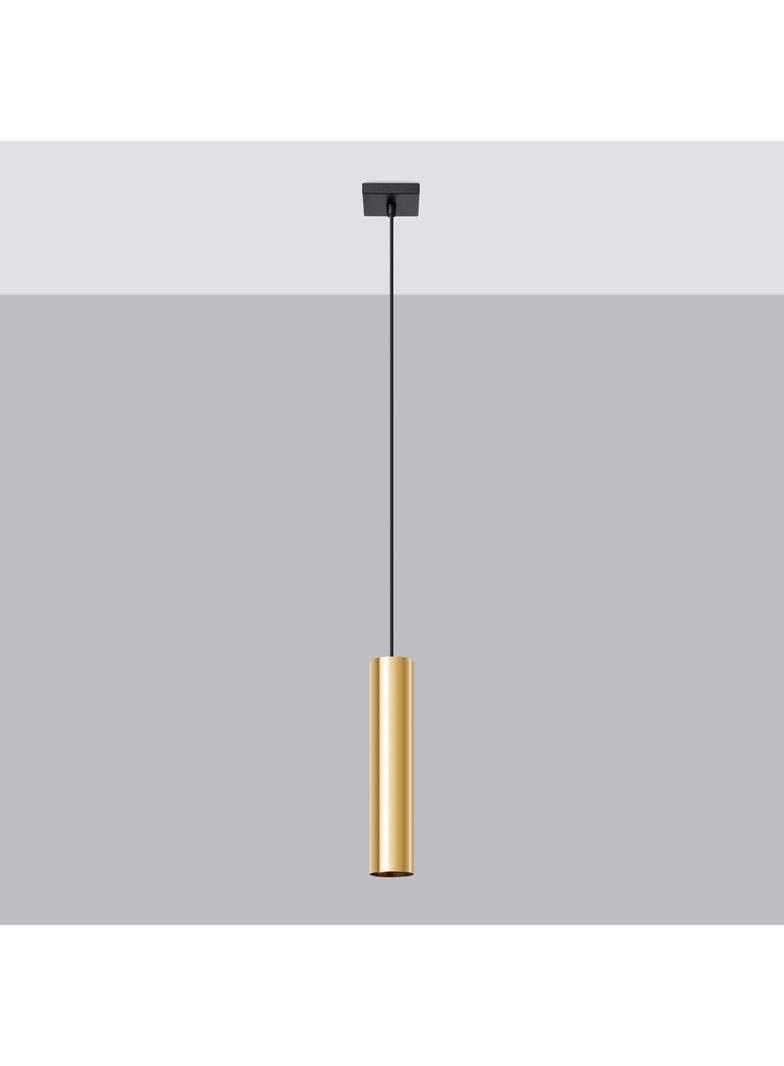 Sollux Lampa Wisząca LAGOS 1 złoty połysk SL.1200