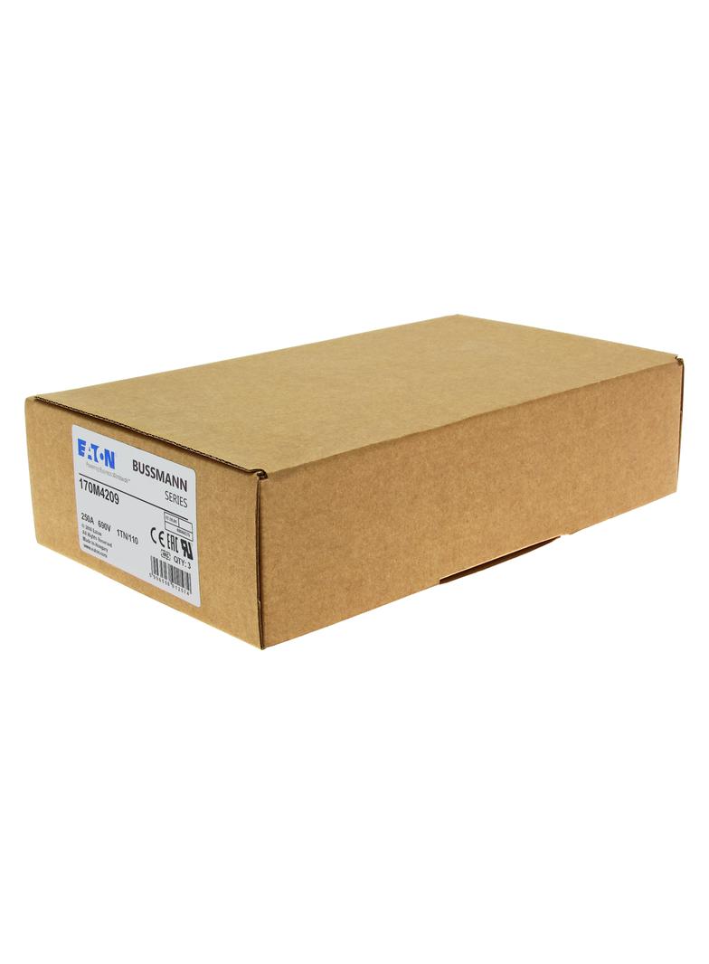 250A 690V 1TN/110 aR INDICATOR FUSE Wkładka szybka 250A AC 690V DIN 1 53x66x138 mm aR DI 170M4209 EA