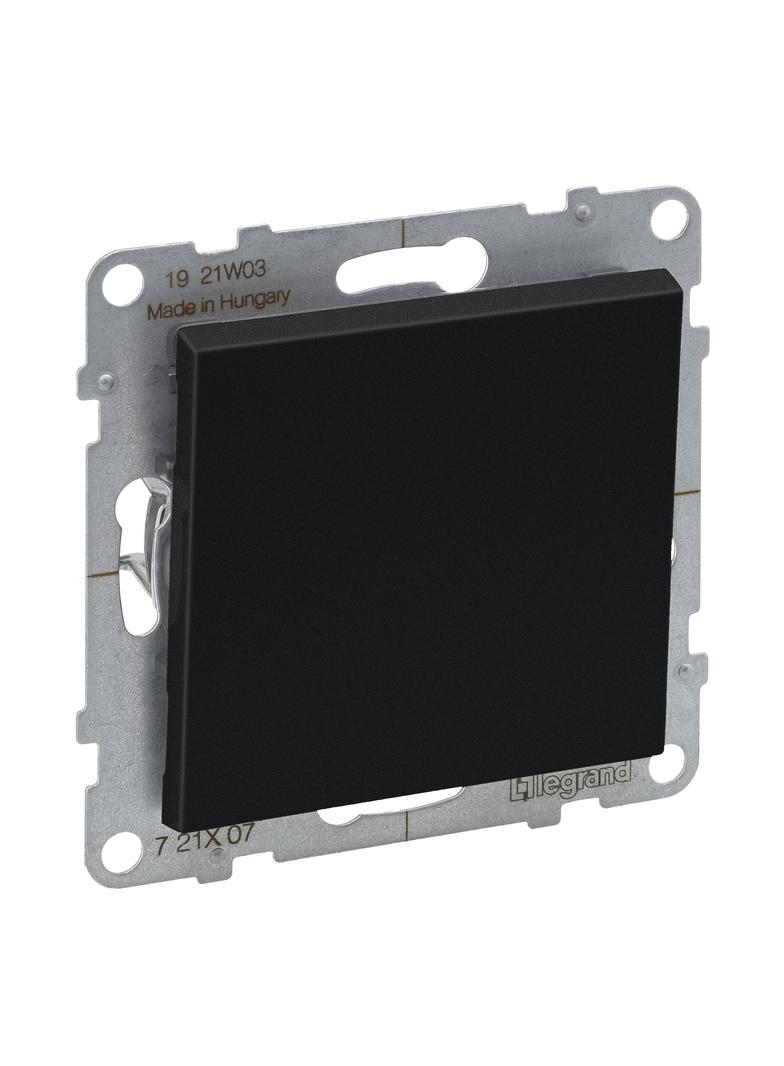 SUNO - Łącznik krzyżowy - 10 AX - 250 V~ - zaciski śrubowe, Czarny, Legrand