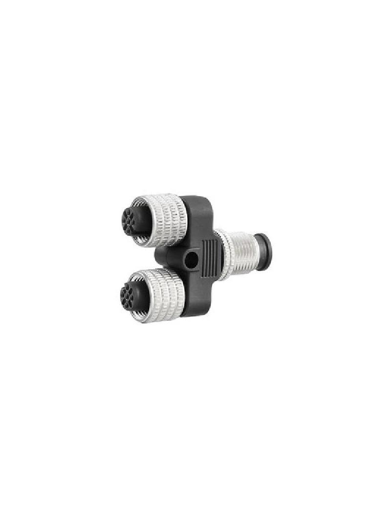 SAI-Y-5S B2-4 S 2M12 Adapter czujnik-siłownik, Liczba biegunów: 5, kodowanie: A, M12 / M12, 60 V /1szt./ 1519730000 WEIDMÜLLER