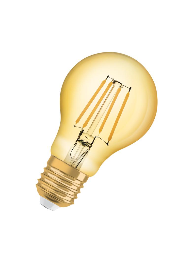 Żarówka LED Vintage 1906 LED CL A FIL GOLD 35 non-dim 4W/824 E27 4058075293090 LEDVANCE