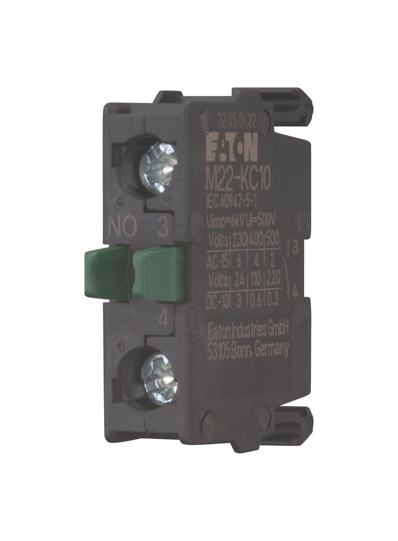 M22-KC10 Styk 1Z montowany do ścianki tylnej 216380 EATON