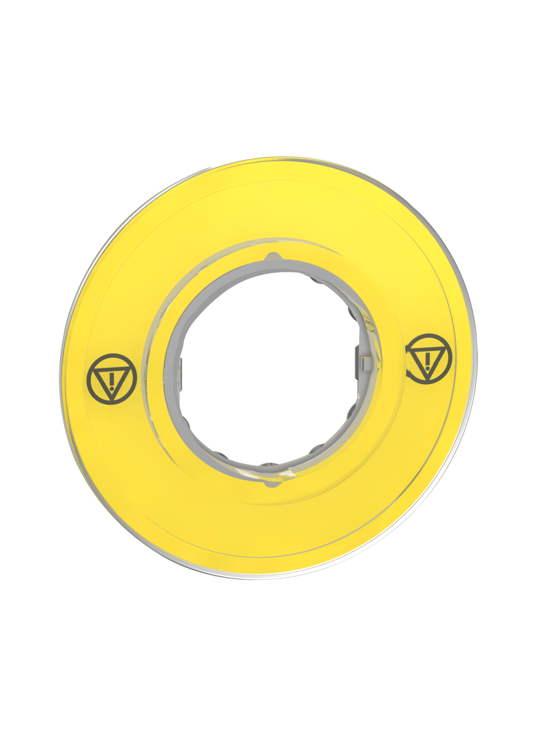 Harmony XB4 Etykieta do ESTOP bezpieczeństwa żółta