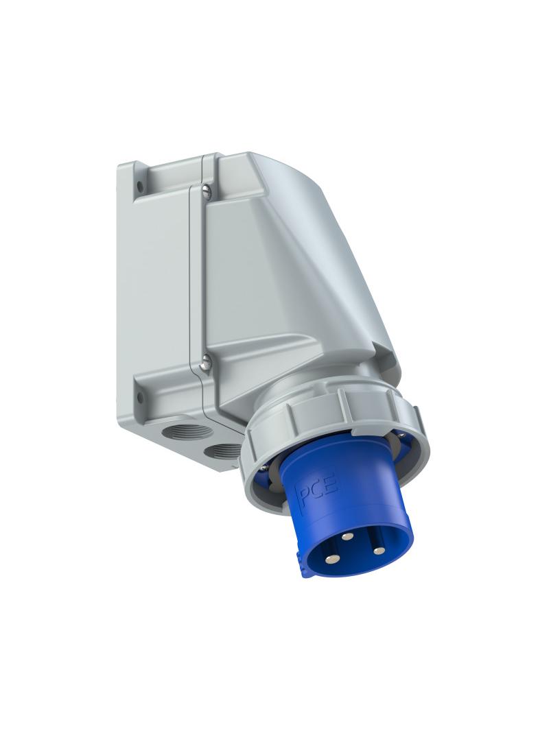 Wtyczka odbiornikowa POWER TWIST 63A 2P+Z 230V 50/60Hz 6h IP66/67 533-6 PCE